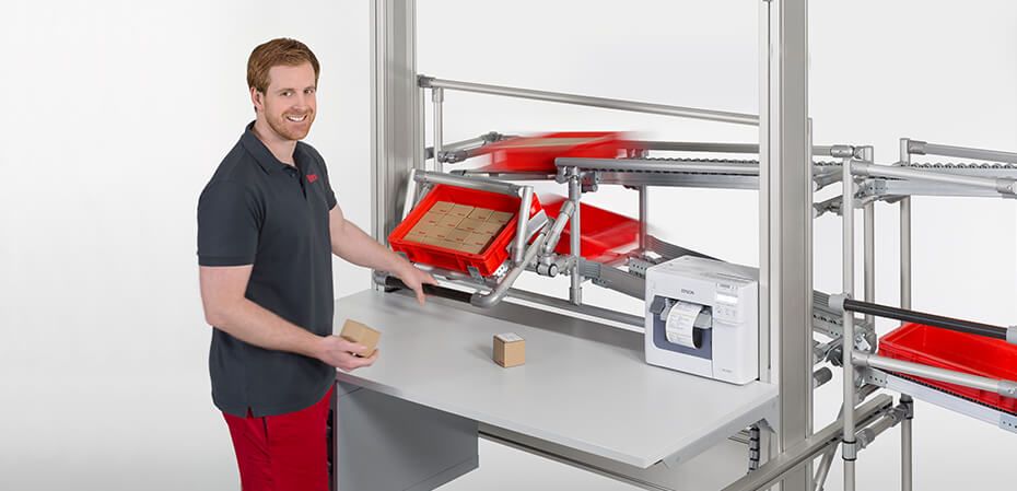 Efficient internal plant logistics 